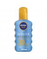 NIVEA SUN Tan Activating Suncream Spray SPF 30, Protect & Bronze, 200ml