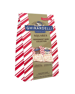 GHIRARDELLI Chocolate Squares, Peppermint Bark Collection Assorted Chocolates