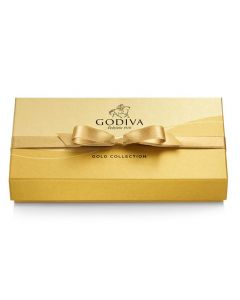 Godiva Chocolatier Assorted Chocolate Gold Collection Gift Box, 8 Count