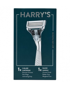 Harry’s Men's Chrome Edition Razor and Blade