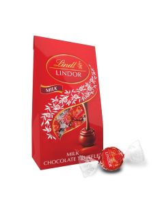 Lindt LINDOR Milk Chocolate Candy Truffles